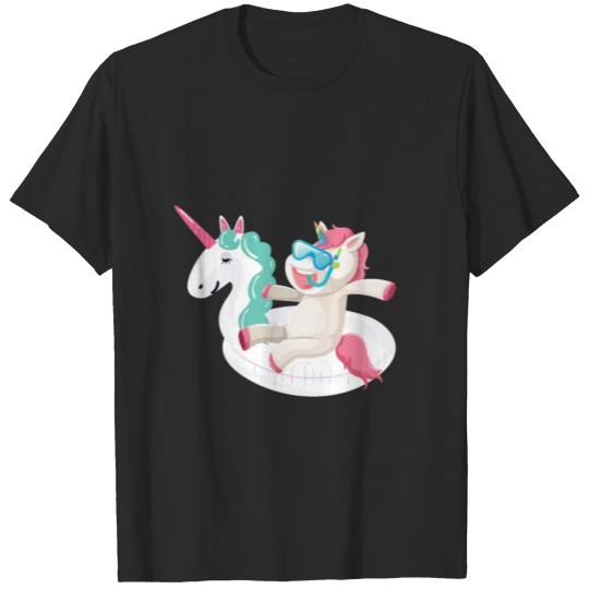 Discover Unicorn with Diving mask T-shirt