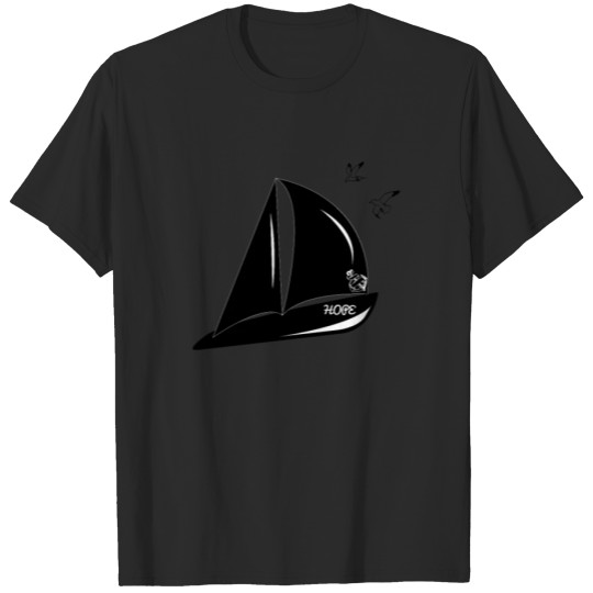 Discover Sailboat Hope T-shirt