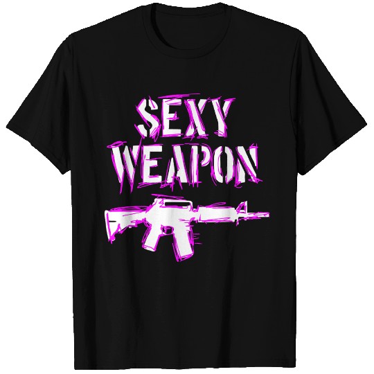 SEXY WEAPON White Pink 2reborn T-shirt