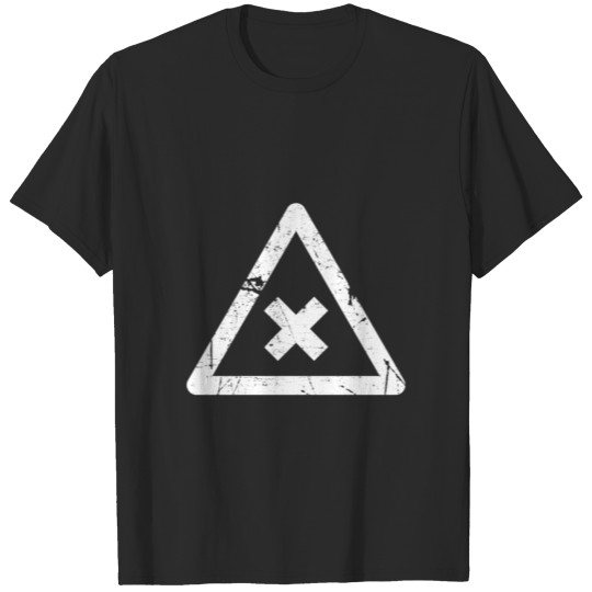 X On Icons And Symbols Gift Idea T-Shirt T-shirt