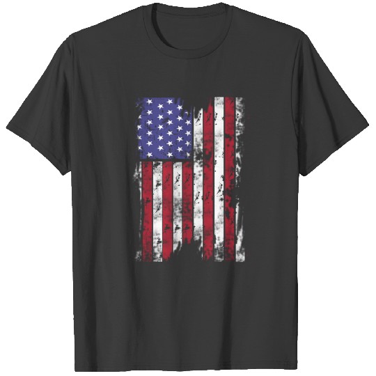 Vintage USA flag 4th of July T-shirt