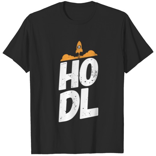Discover Bitcoin Crypto Cryptocurrency Sayings HODL T-shirt