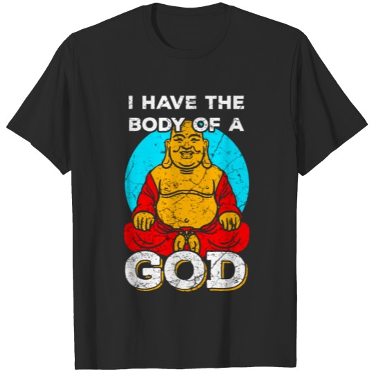 Discover Buddha Body Diet Eating Happy Gift T-shirt