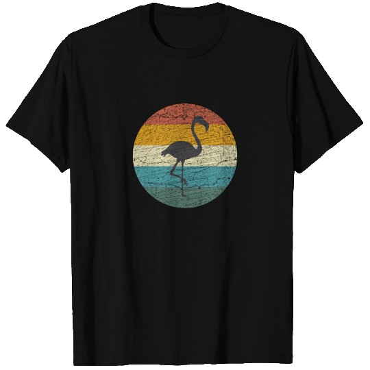 Retro Vintage Sun flamingo T-shirt