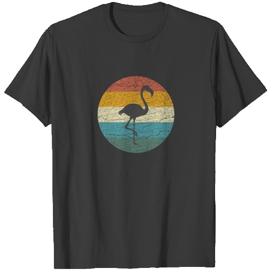 Retro Vintage Sun flamingo T-shirt