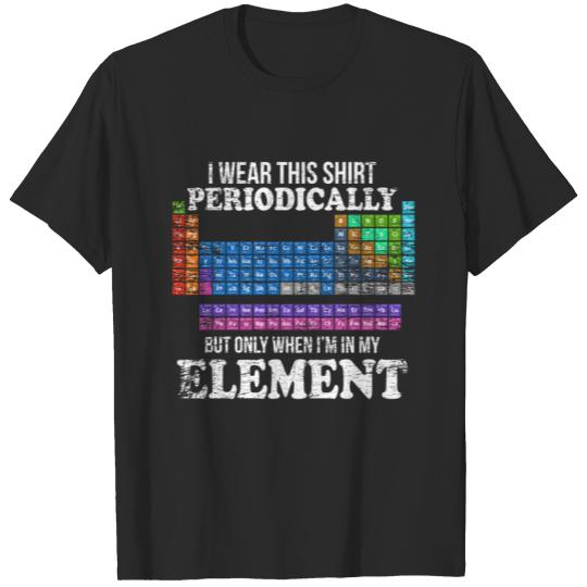 Funny Chemistry Chemist Element T-shirt