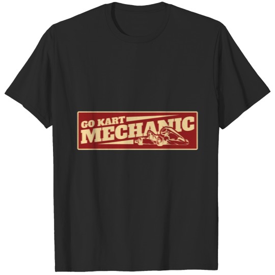 Discover Go Kart Mechanic T-shirt