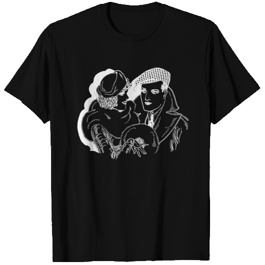 Valentines Day Couple Design T-shirt