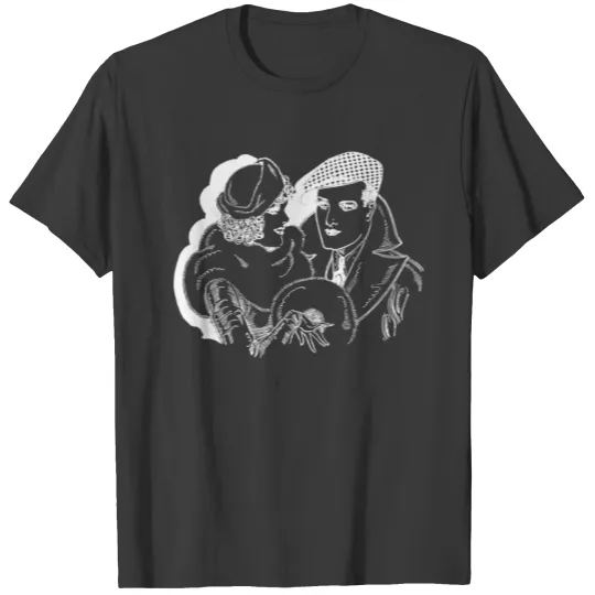 Valentines Day Couple Design T-shirt