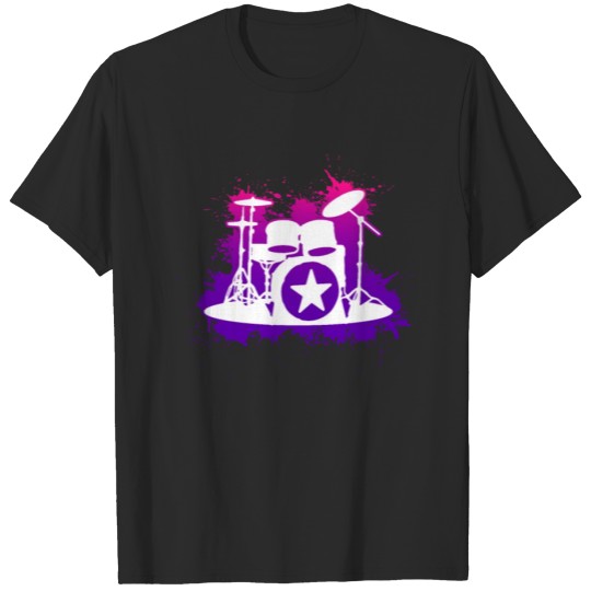 Discover Drums Drummer Gift Idea Drumming Drummer Art T-shirt