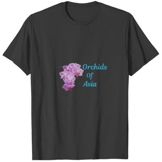 Orchids Of Asia Orchids Blossom Funny Gift T-shirt
