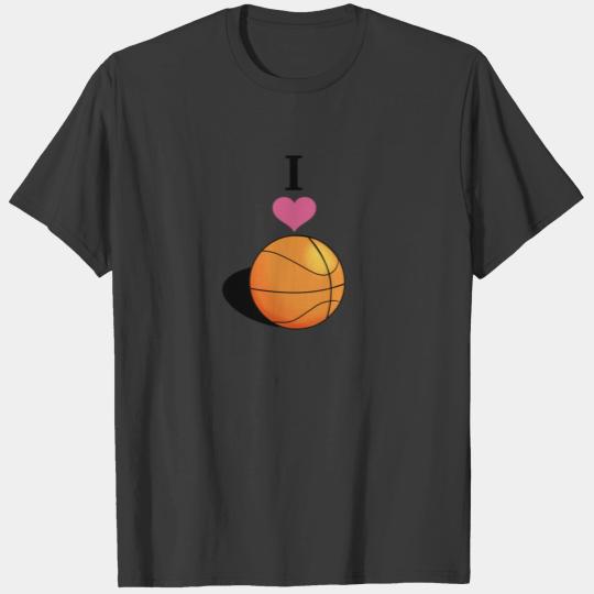 I love basketball T-shirt