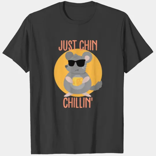 Just Chin Chillin - Cheesy Chinchilla T-shirt