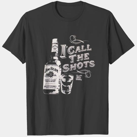 JIM BEAM-I Call The Shots-Genuine Beam Whiskey T-shirt
