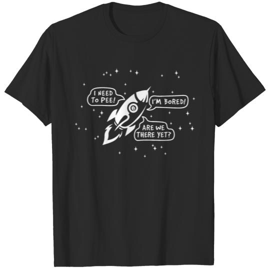 Discover Space Rocket T-shirt
