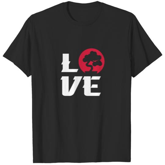 Discover Bonsai Tree Love T-shirt