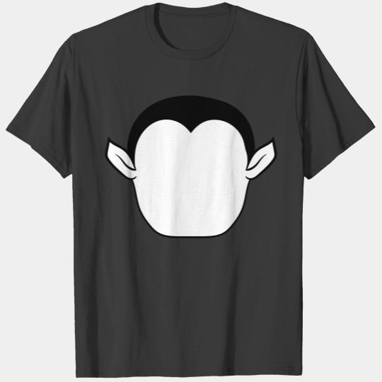 vampire no face ears head hat cap disguise funny c T-shirt