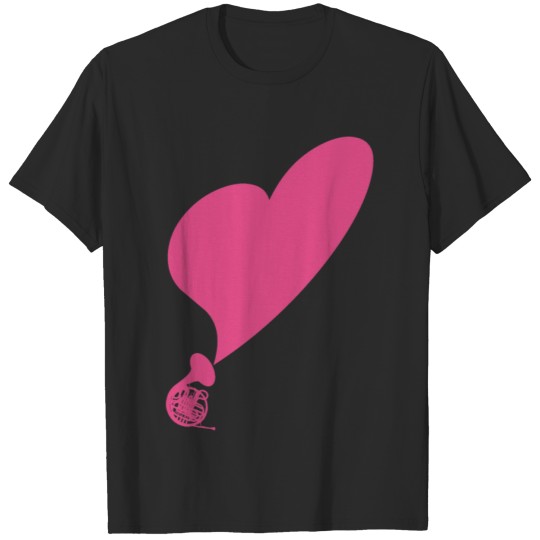 Discover Horn_Heart T-shirt