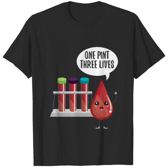 Discover Cute One Pint Three Lives gift T-shirt