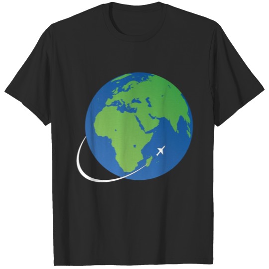Discover World airplane T-shirt
