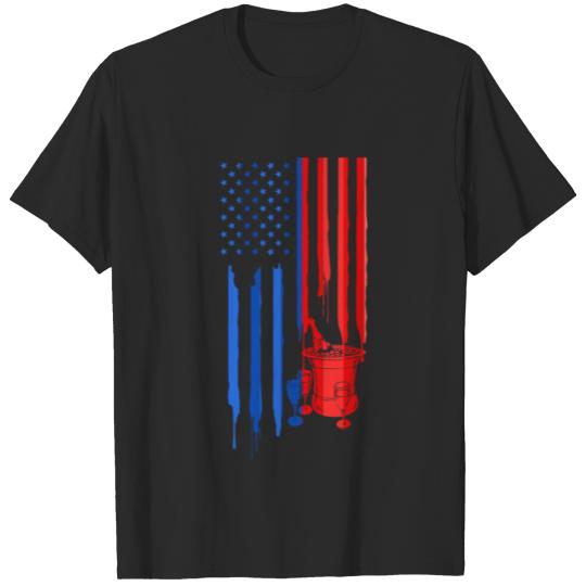 Discover Fourth of July Drinking like Lincoln funny patriot T-shirt