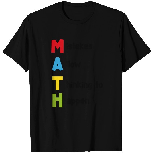 Math quote school kid quote gift T-shirt