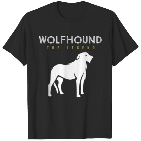 Discover Dog Wolf Wolfhound Pets T-shirt