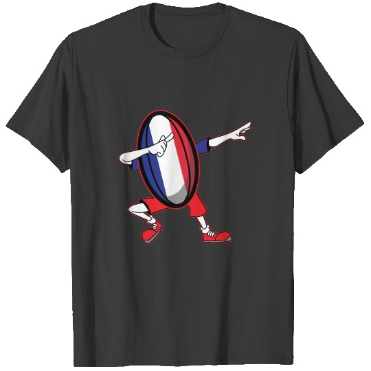 Dabbing France Rugby Ball | 2019 Fans Kit for T-shirt