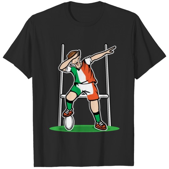 Discover Dabbing Ireland Rugby Player | 2019 Fans Kit for T-shirt