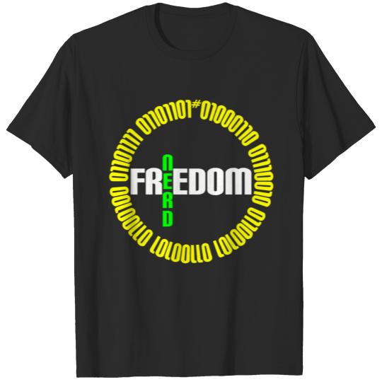 freedom nerd T-shirt