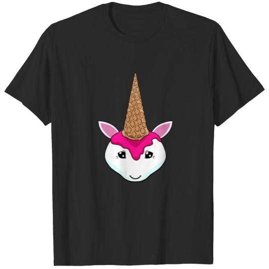 Discover Unicorn Ice Cream Gift Idea T-shirt