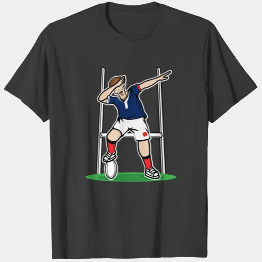 Dabbing France Rugby Player | 2019 Fans Kit for T-shirt