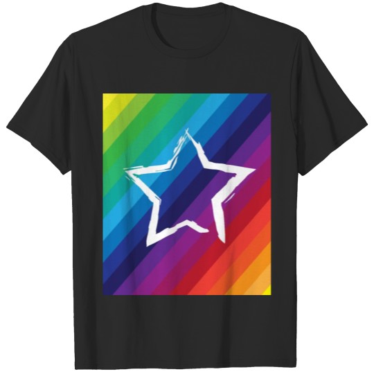 Discover Colorful Star T-shirt