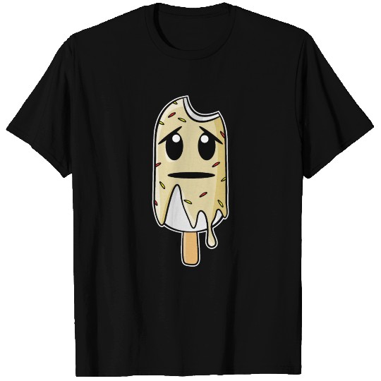 Ice Chocolate White Sad Disappointed T-shirt
