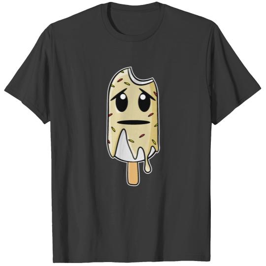 Ice Chocolate White Sad Disappointed T-shirt