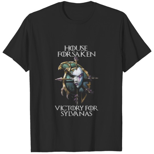 Discover World of Warcraft House Forsaken Victory for Sylva T-shirt