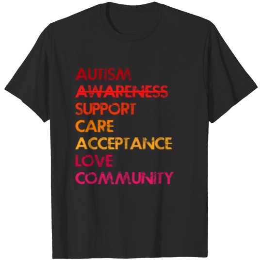 Discover Autism Awareness Support Love T-shirt