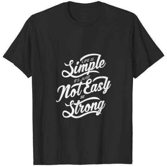 Discover Life Is Simple T-shirt