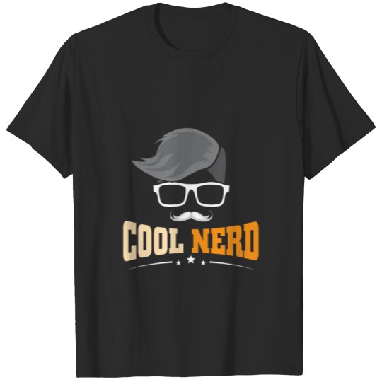 Discover Cool Nerd Shirt with Glasses T-shirt