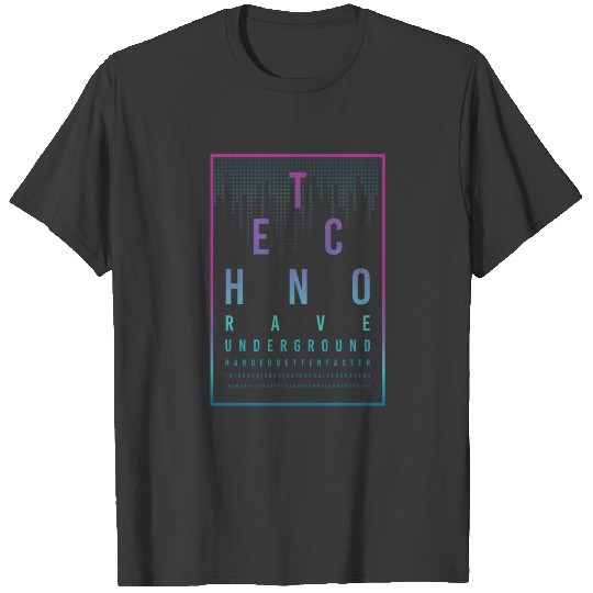 Techno Underground Rave Goa Shirt T-shirt