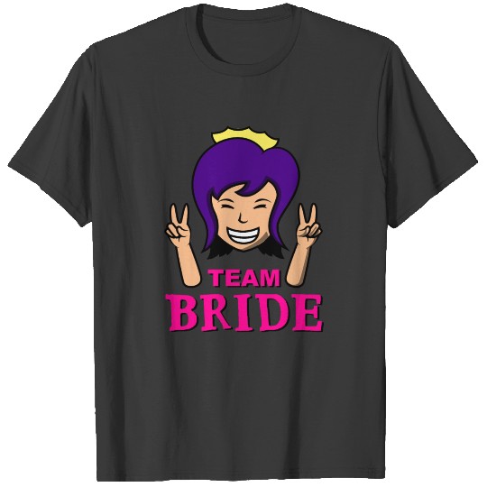 FUNNY BRIDE TO BE I BRIDE SQUAD JUST MARRIED GIFT T-shirt