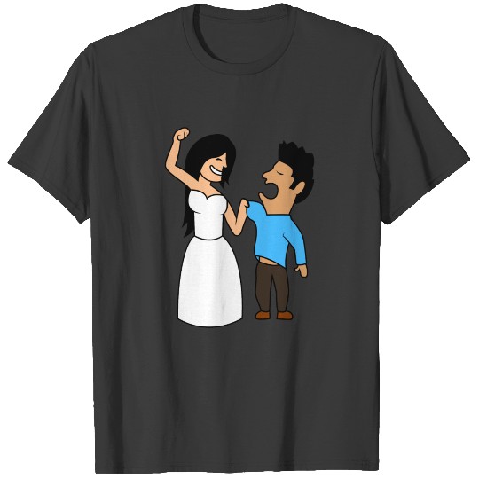 FUNNY BRIDE TO BE I BRIDE SQUAD JUST MARRIED GIFT T-shirt