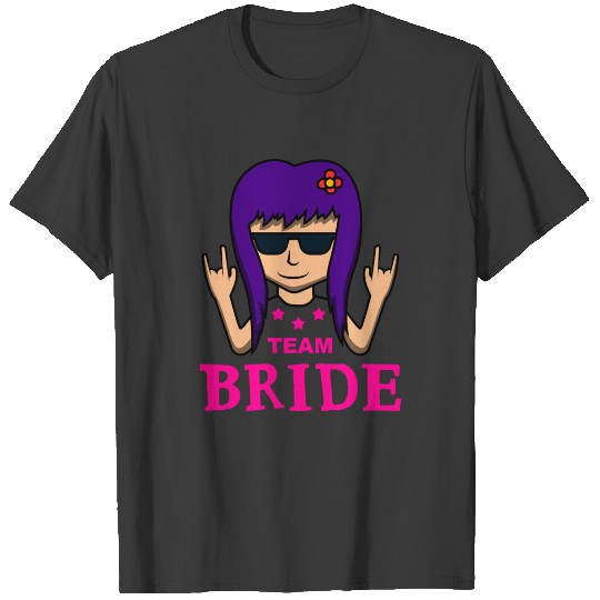FUNNY BRIDE TO BE I BRIDE SQUAD JUST MARRIED GIFT T-shirt