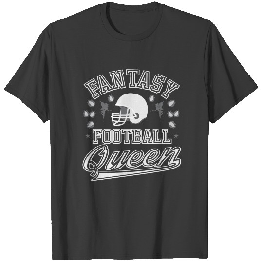 Fantasy Football Queen American I Suck At Gift T-shirt