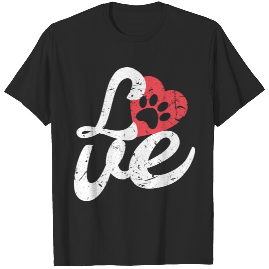 Discover love dog T-shirt