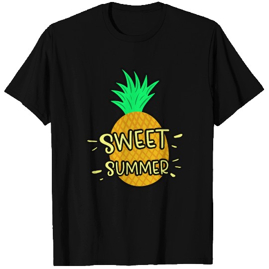 Sweet Summer Ananas Summertime Holidays Gift T-shirt