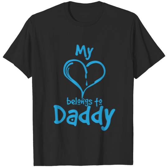 Discover Heart Daddy | sweet boy child children father Dad T-shirt