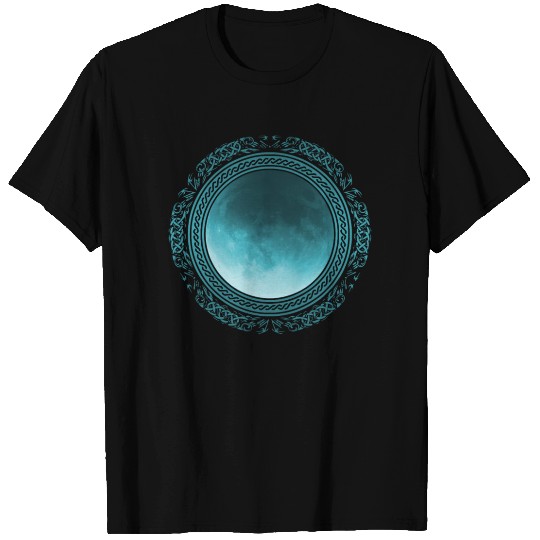 Viking Teutons moon runes T-shirt