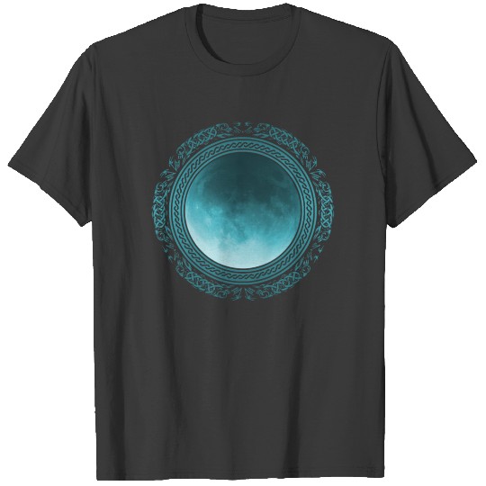 Viking Teutons moon runes T-shirt
