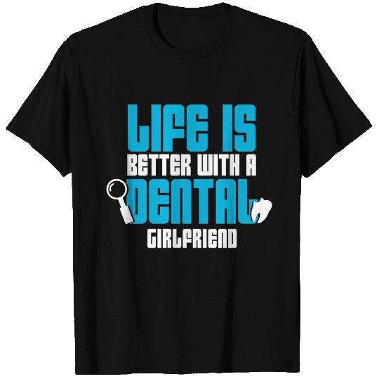 Relationship Gift Dentist Toothbrush Boyfriend T-shirt